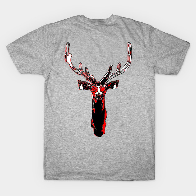 venison head Deer Stag Majestic Horns Noble Animal by 4rpixs